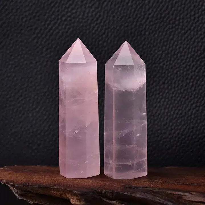 Crystal Towers Available in 36 Materials-Towers-Ali-Rose Quartz-70-80mm-Crystal Destiny