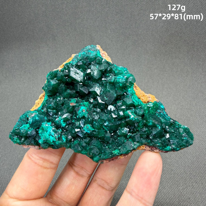 Dioptase Crystal Cluster Specimen