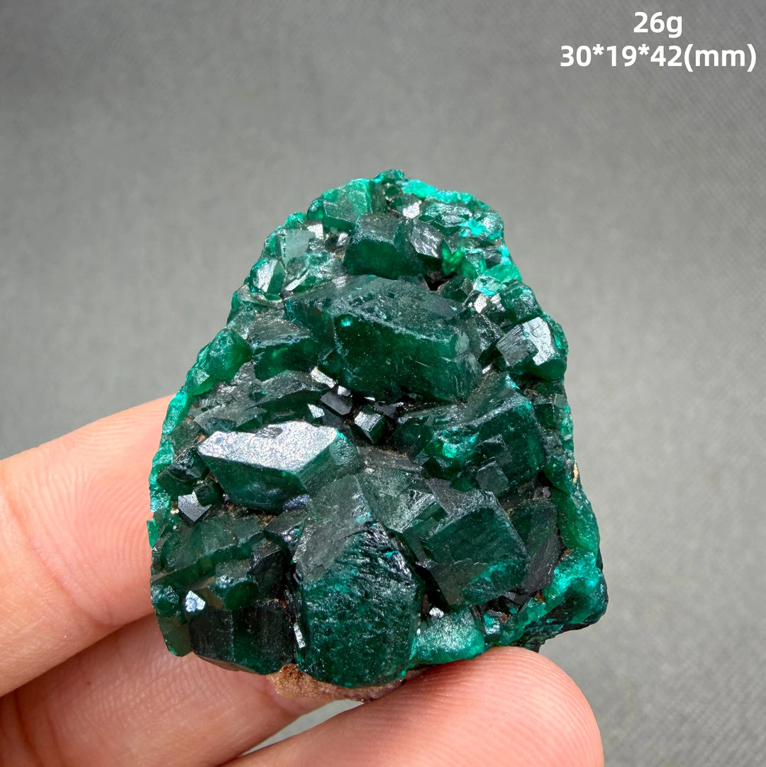 Dioptase Crystal Cluster Specimen