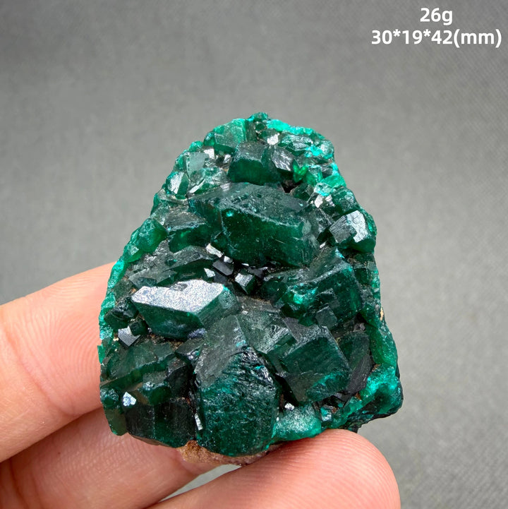 Dioptase Crystal Cluster Specimen
