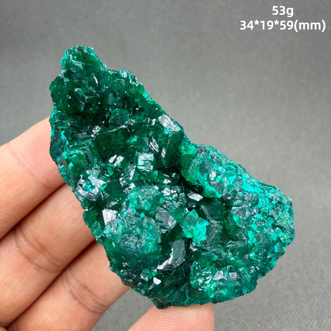 Dioptase Crystal Cluster Specimen