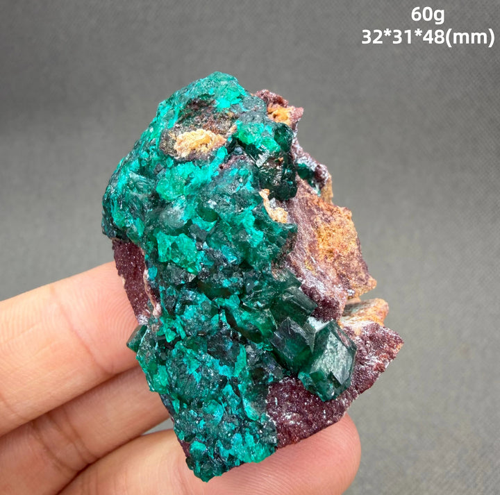 Dioptase Crystal Cluster Specimen