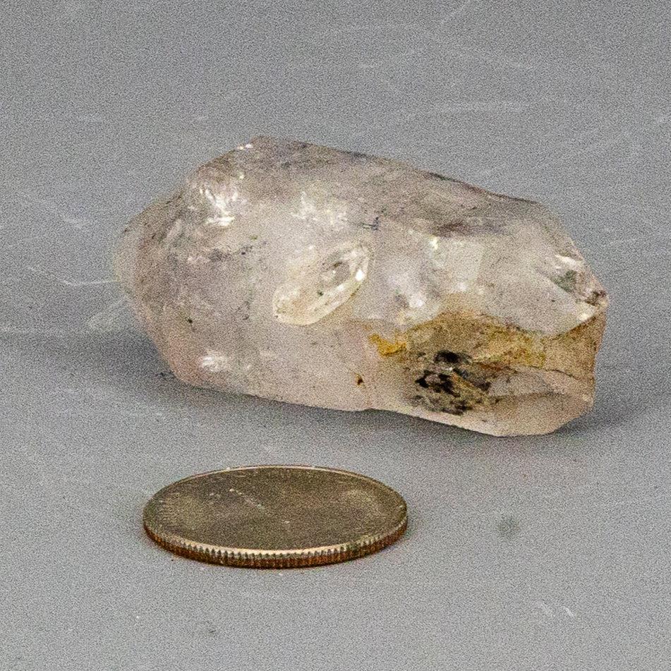 Double Terminated Quartz Point-Points-Crystal Destiny-Quartz-42g - 2.00"L x 1.00"W-Crystal Destiny