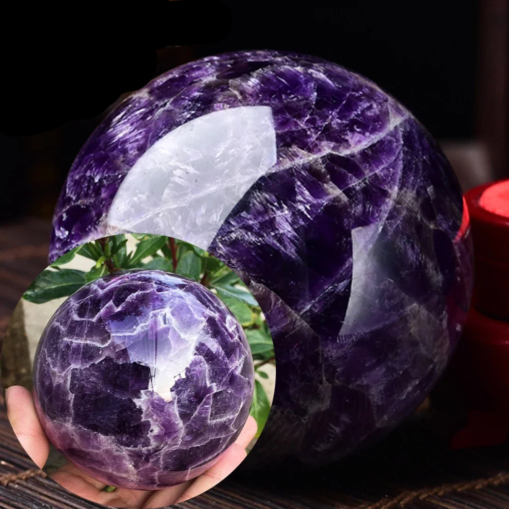 Dream Amethyst Crystal Ball Natural Amethyst Sphere