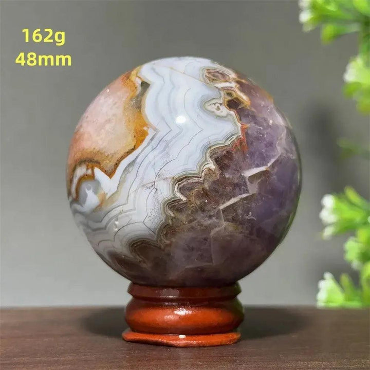 Dream Amethyst Crystal Sphere
