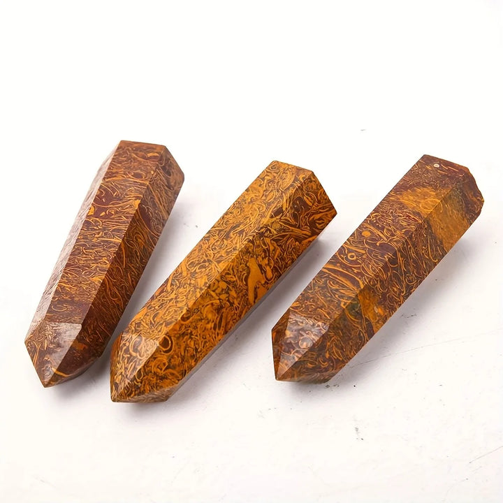 Elephant Skin Jasper Obelisk Tower