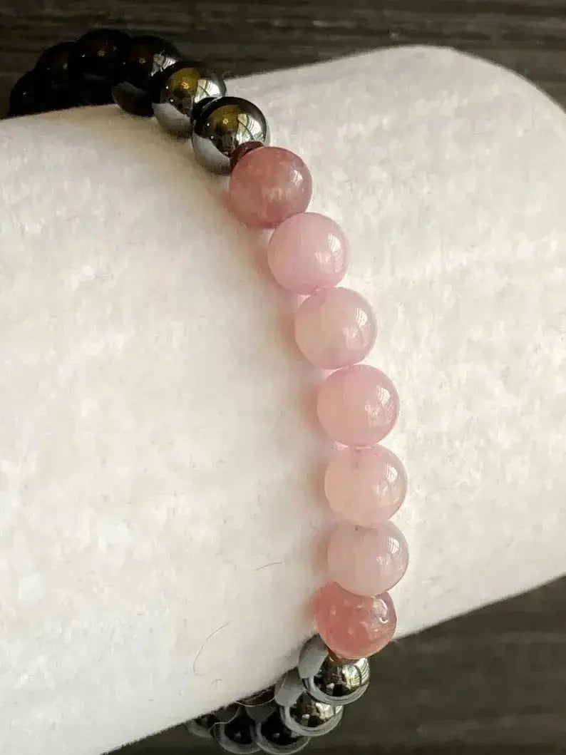 Empath Protection Bracelet | Natural Stones-Bracelets-Ali-Mixed Beads-6.5"-Crystal Destiny