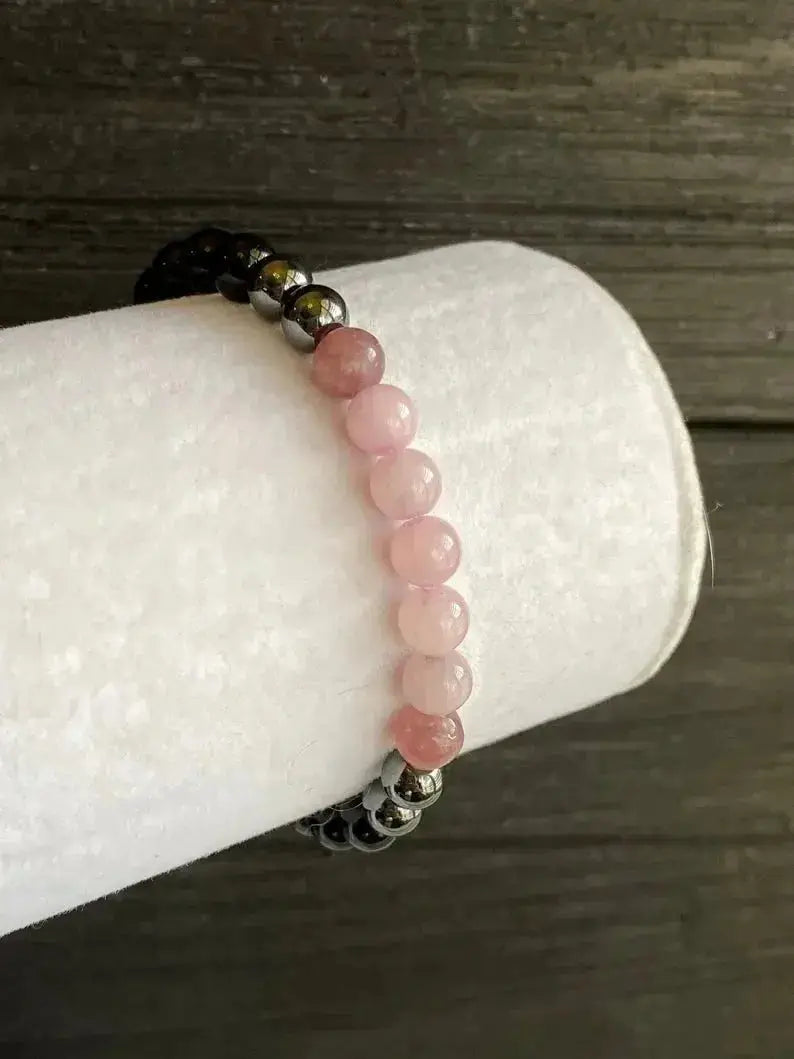 Empath Protection Bracelet | Natural Stones-Bracelets-Ali-Mixed Beads-6.5"-Crystal Destiny