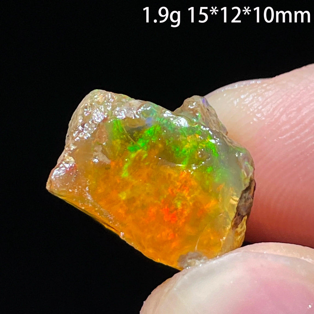 Ethiopian Opal Crystal Raw Gemstone Specimen Hydrophane