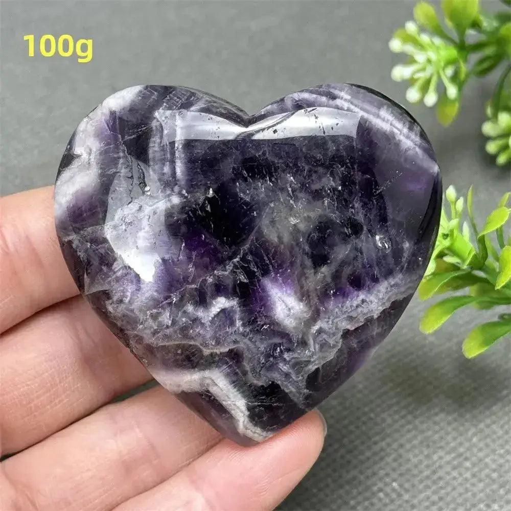 Fantasy Amethyst Love Heart