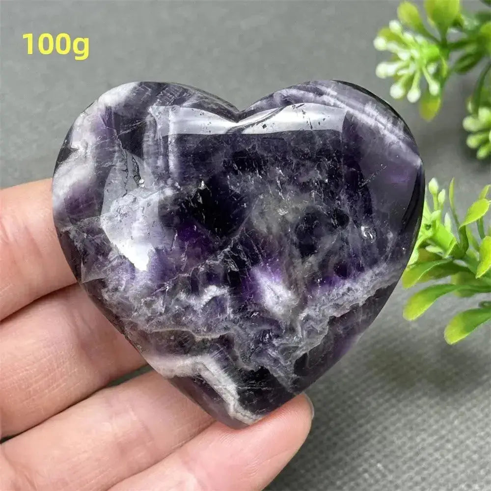 Fantasy Amethyst Love Heart-Hearts-Ali-Fantasy Amethyst-100g-Crystal Destiny