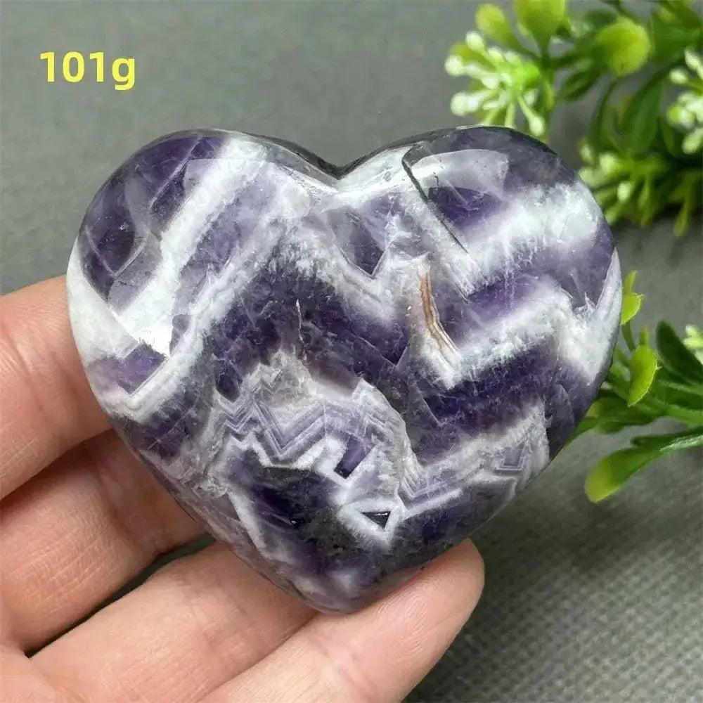 Fantasy Amethyst Love Heart