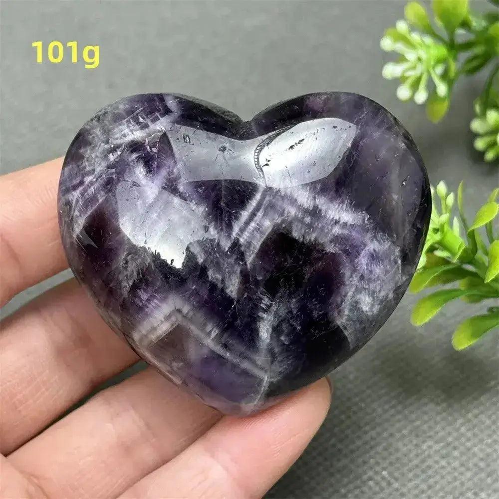 Fantasy Amethyst Love Heart