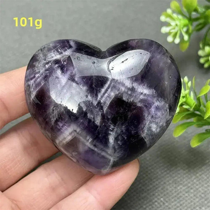Fantasy Amethyst Love Heart