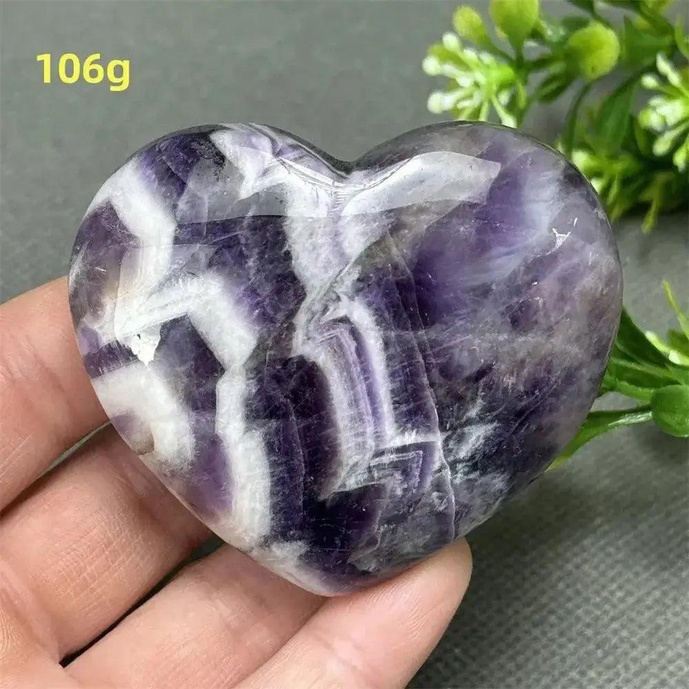 Fantasy Amethyst Love Heart