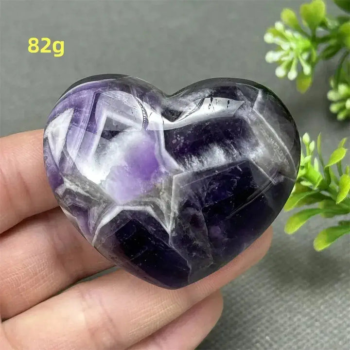 Fantasy Amethyst Love Heart-Hearts-Ali-Fantasy Amethyst-82g 1-Crystal Destiny