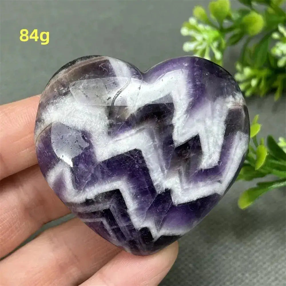 Fantasy Amethyst Love Heart-Hearts-Ali-Fantasy Amethyst-84g 1-Crystal Destiny