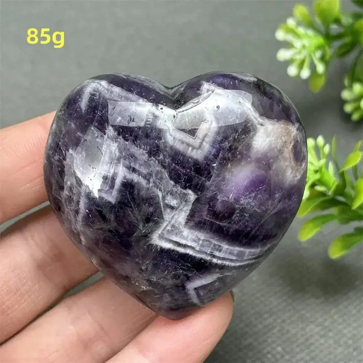 Fantasy Amethyst Love Heart-Hearts-Ali-Fantasy Amethyst-85g 1-Crystal Destiny