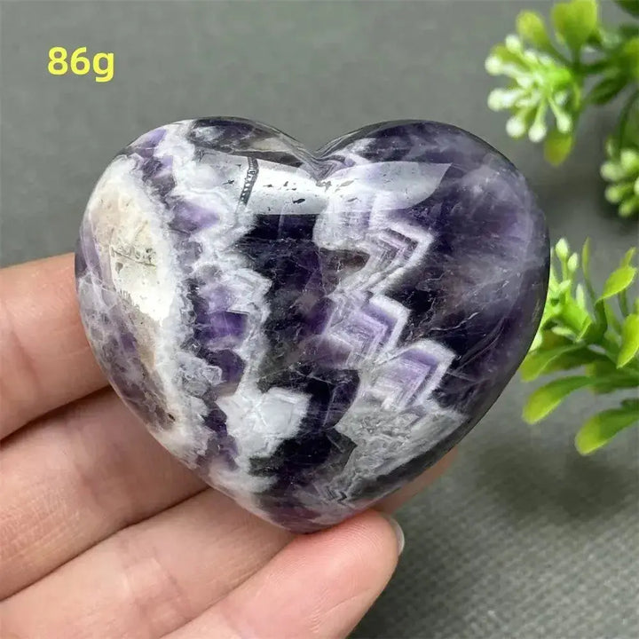 Fantasy Amethyst Love Heart-Hearts-Ali-Fantasy Amethyst-86g-Crystal Destiny