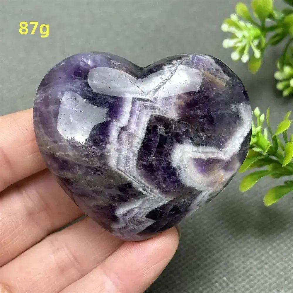 Fantasy Amethyst Love Heart