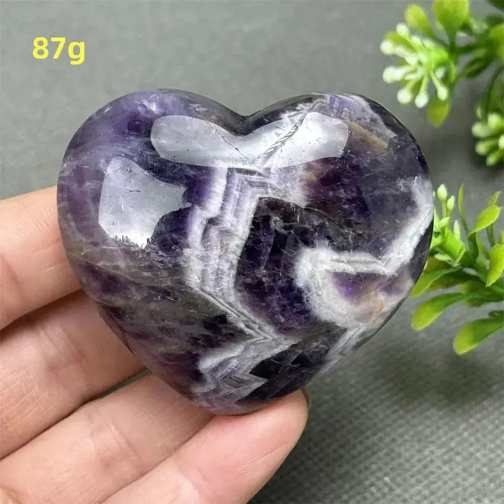 Fantasy Amethyst Love Heart-Hearts-Ali-Fantasy Amethyst-87g 1-Crystal Destiny