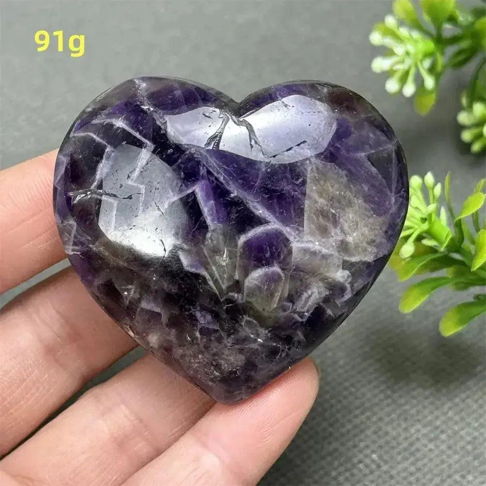 Fantasy Amethyst Love Heart