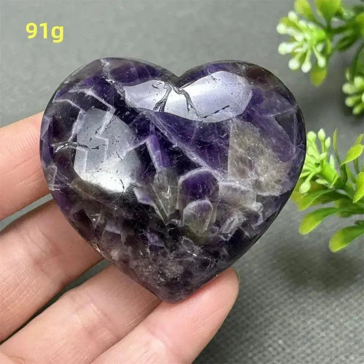 Fantasy Amethyst Love Heart
