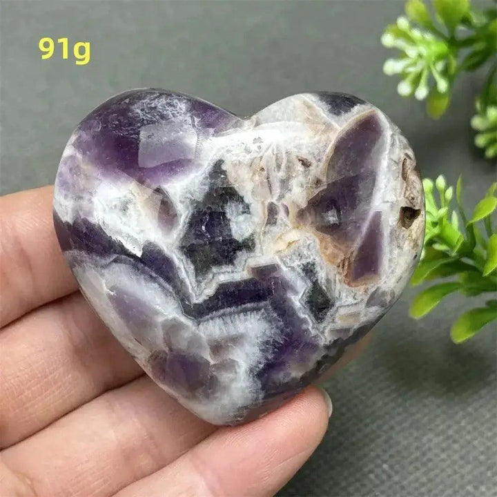Fantasy Amethyst Love Heart