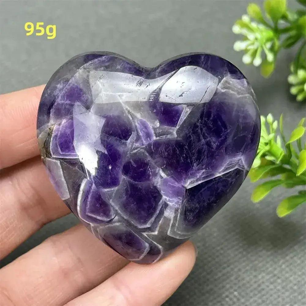 Fantasy Amethyst Love Heart