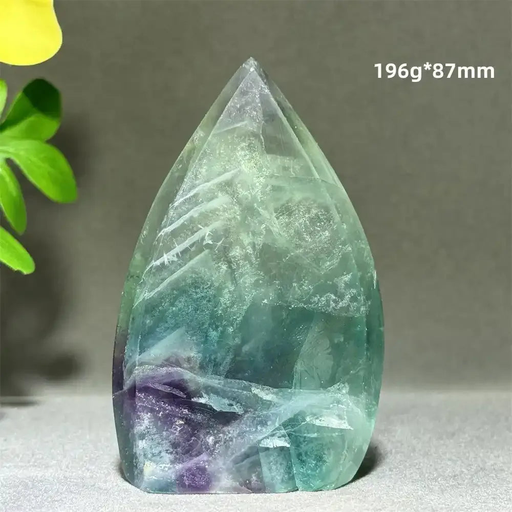 Feather Fluorite Torch Freeform