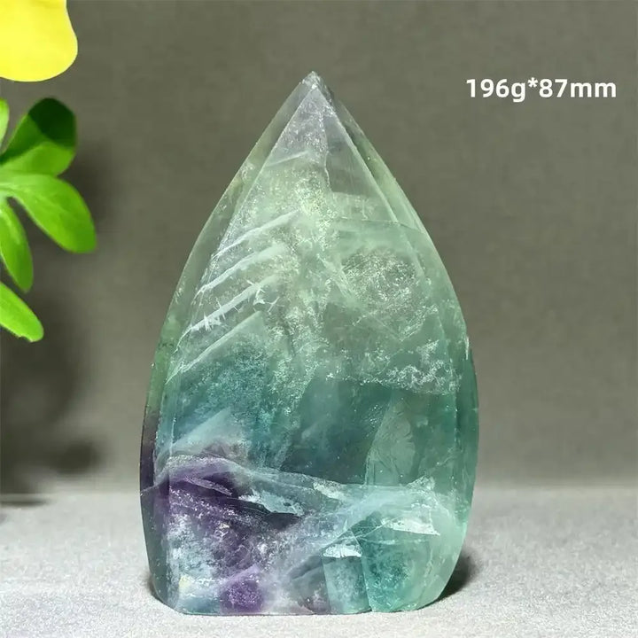 Feather Fluorite Torch Freeform