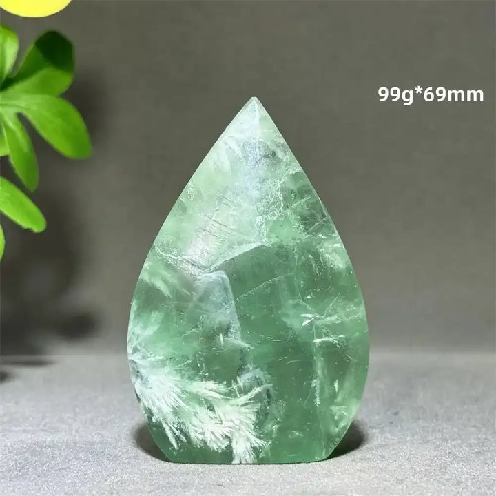 Feather Fluorite Torch Freeform