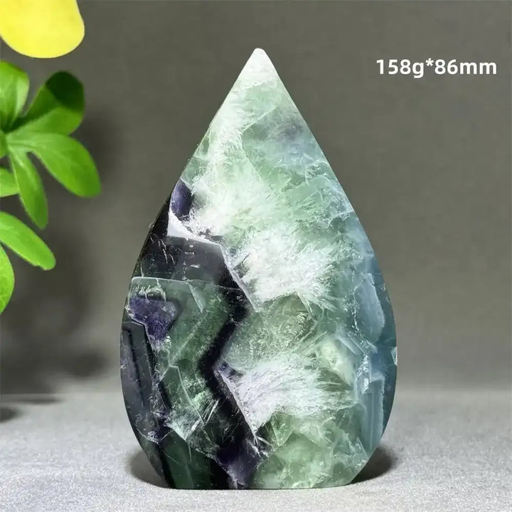 Feather Fluorite Torch Freeform