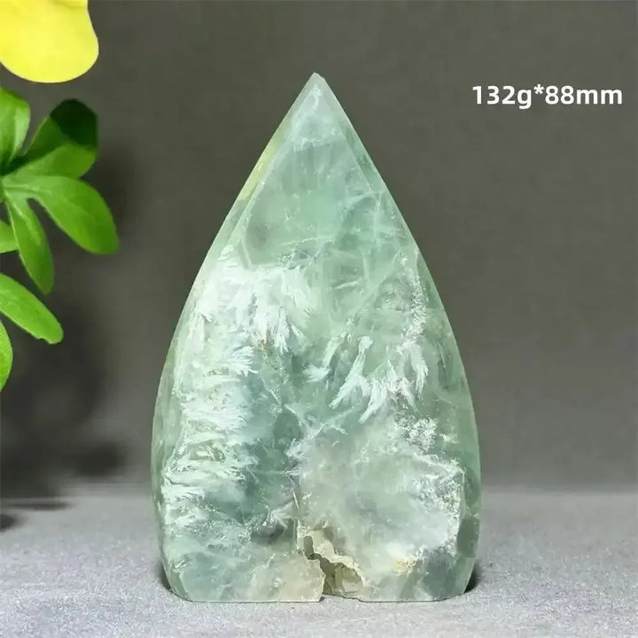 Feather Fluorite Torch Freeform