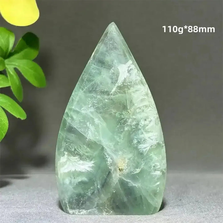 Feather Fluorite Torch Freeform