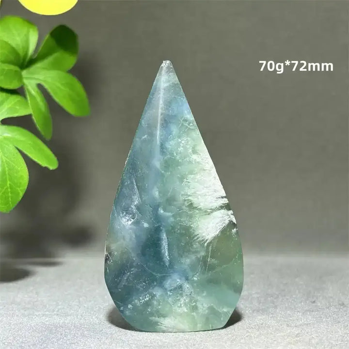 Feather Fluorite Torch Freeform
