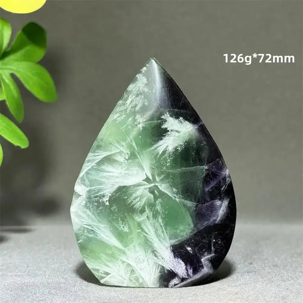 Feather Fluorite Torch Freeform