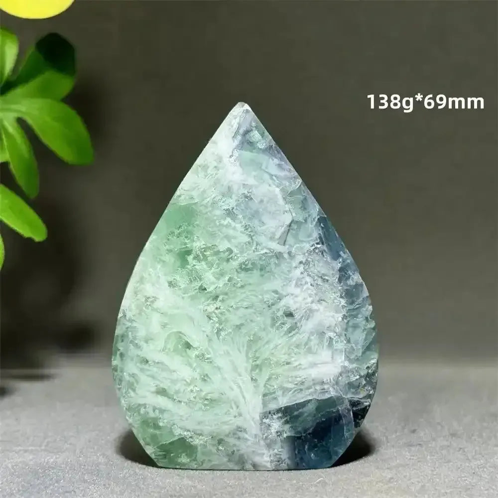 Feather Fluorite Torch Freeform
