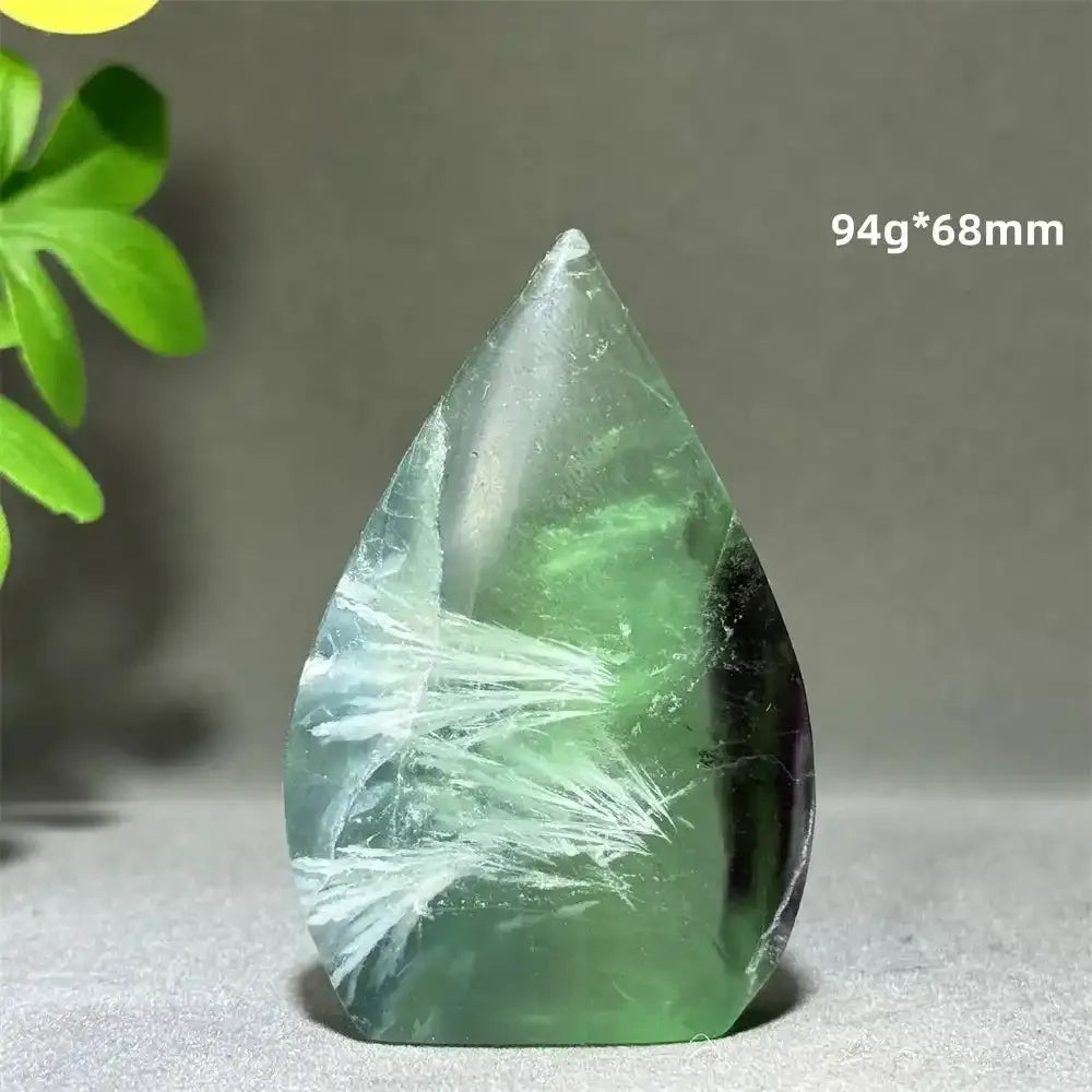 Feather Fluorite Torch Freeform