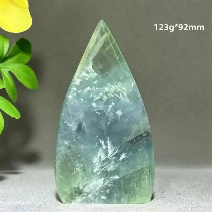 Feather Fluorite Torch Freeform