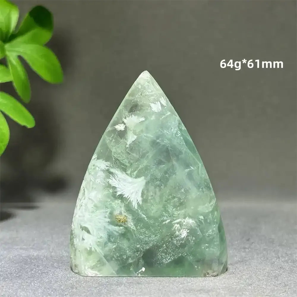 Feather Fluorite Torch Freeform