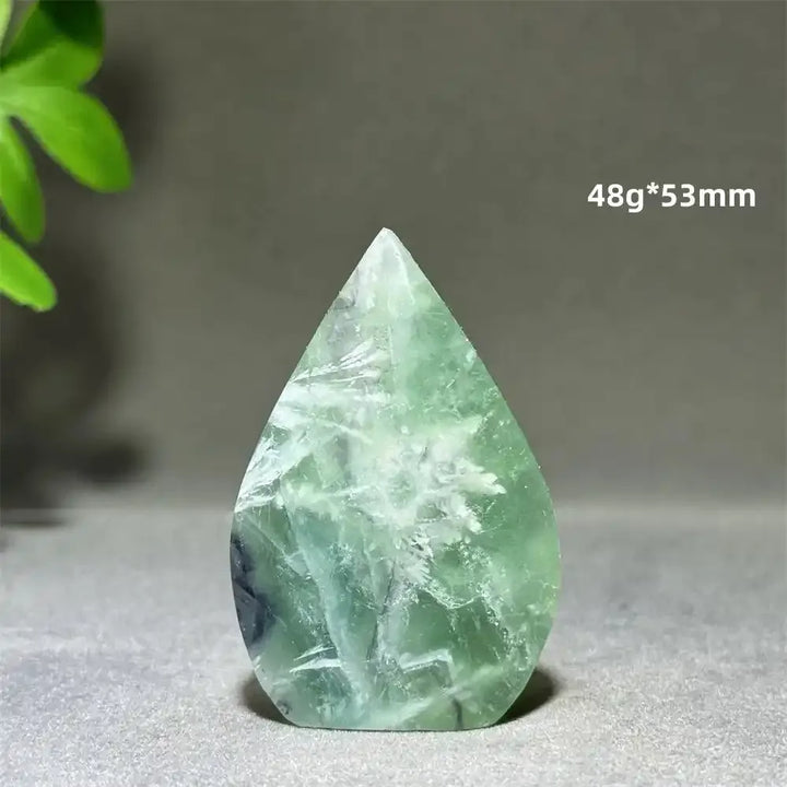 Feather Fluorite Torch Freeform