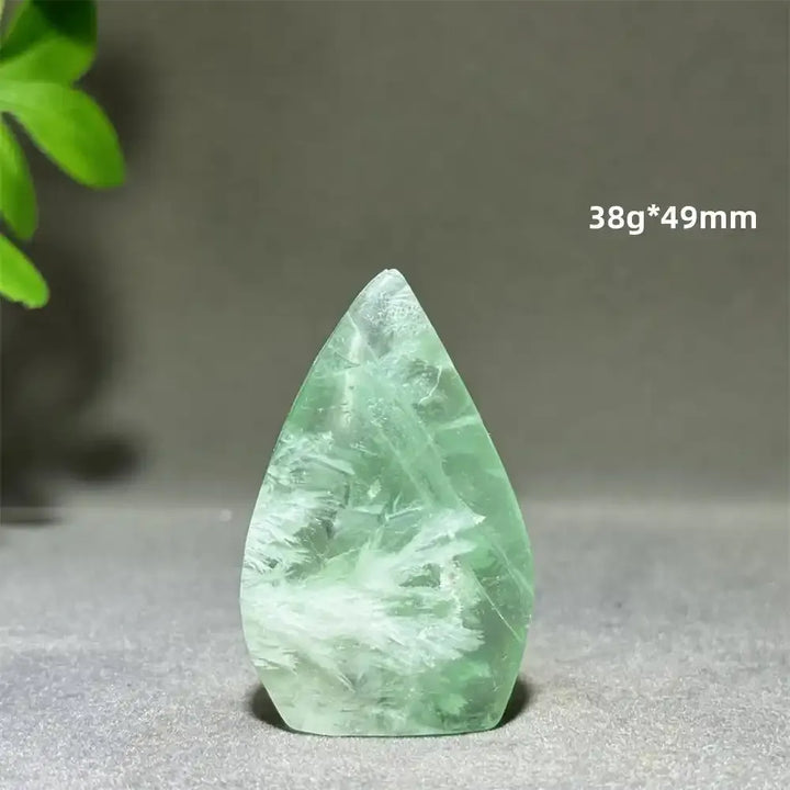 Feather Fluorite Torch Freeform
