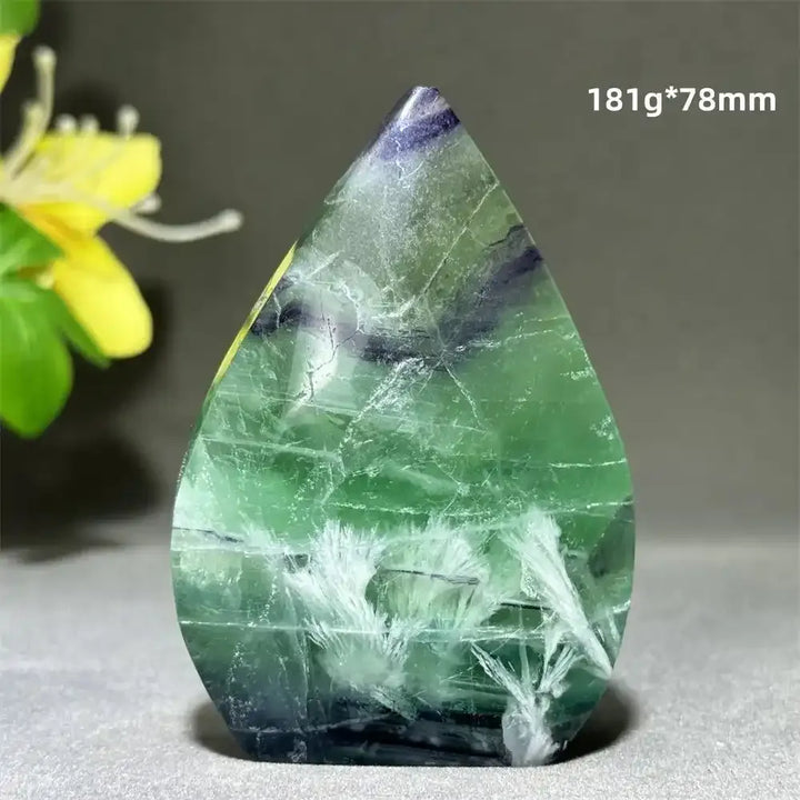 Feather Fluorite Torch Freeform