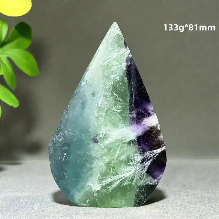 Feather Fluorite Torch Freeform