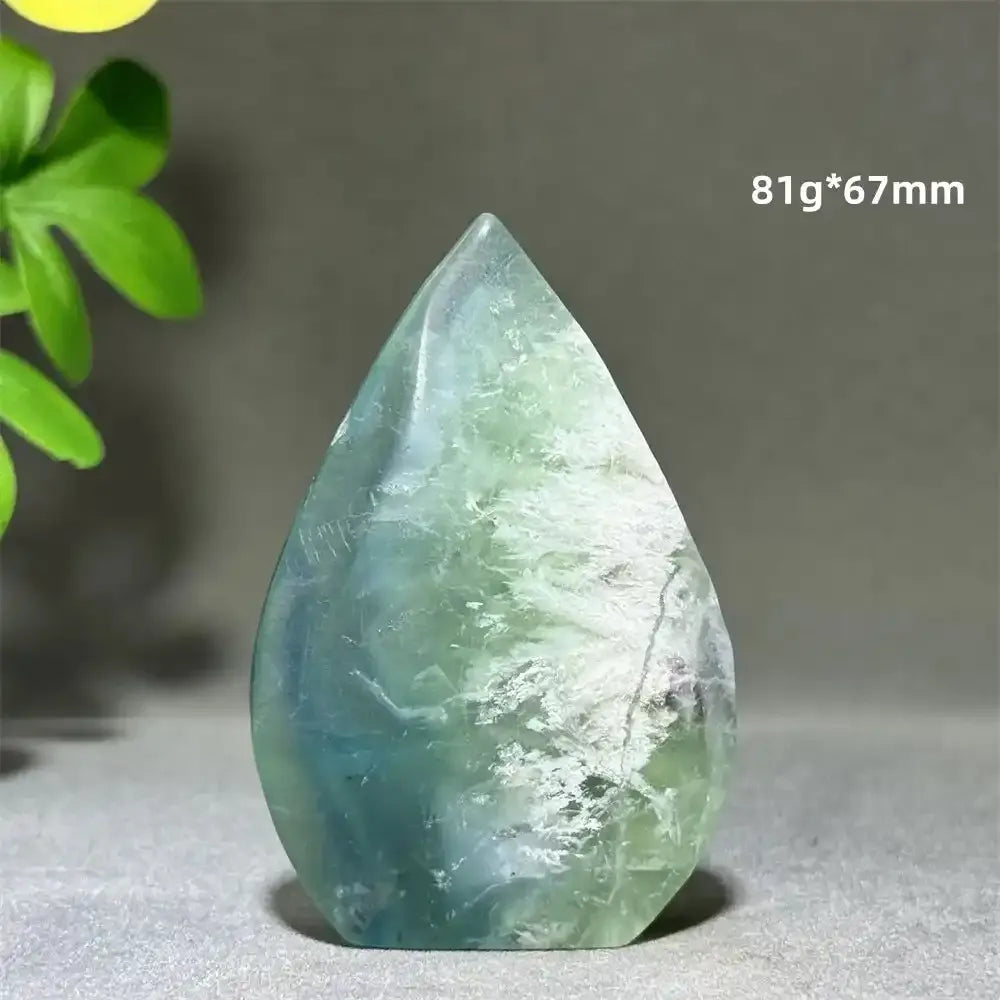 Feather Fluorite Torch Freeform