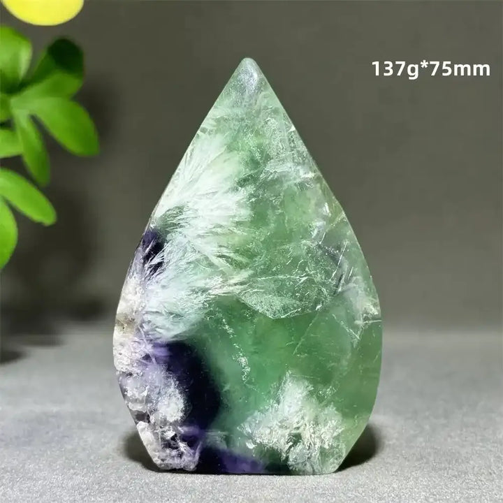 Feather Fluorite Torch Freeform