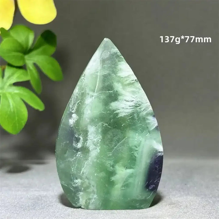 Feather Fluorite Torch Freeform