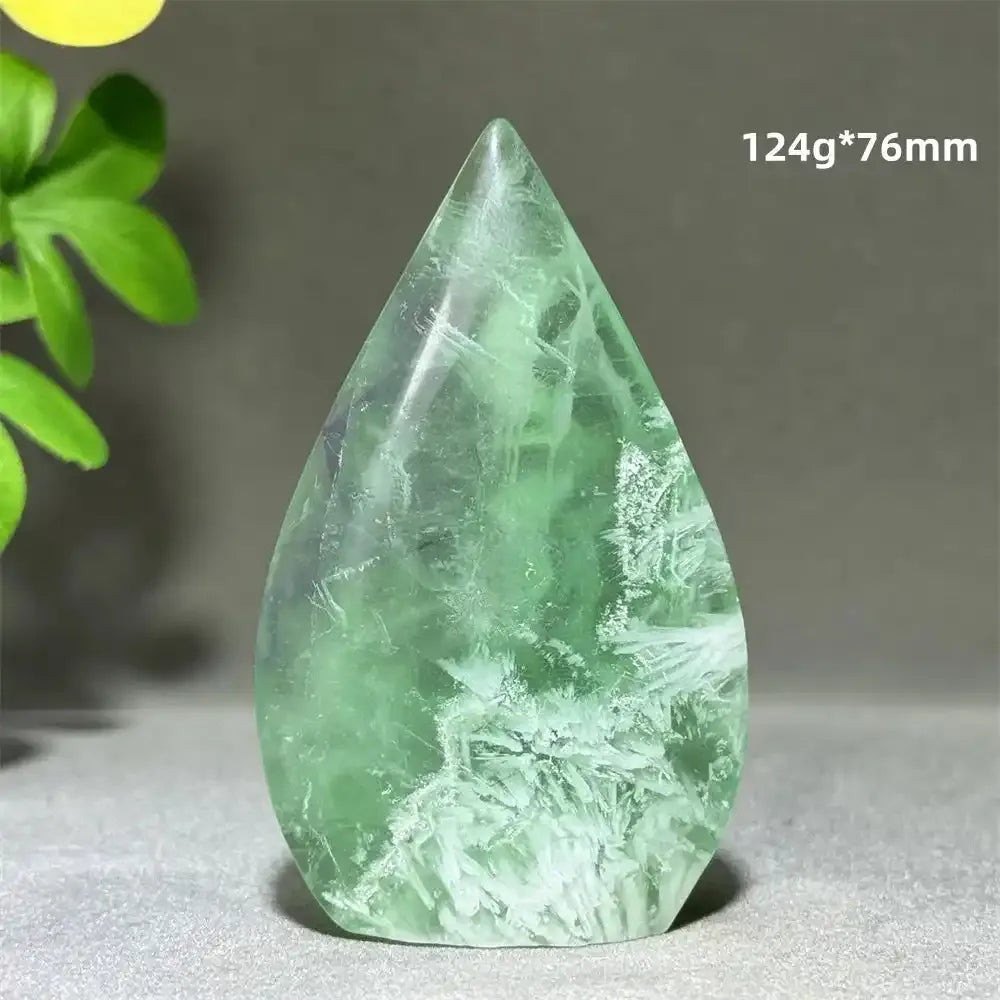 Feather Fluorite Torch Freeform