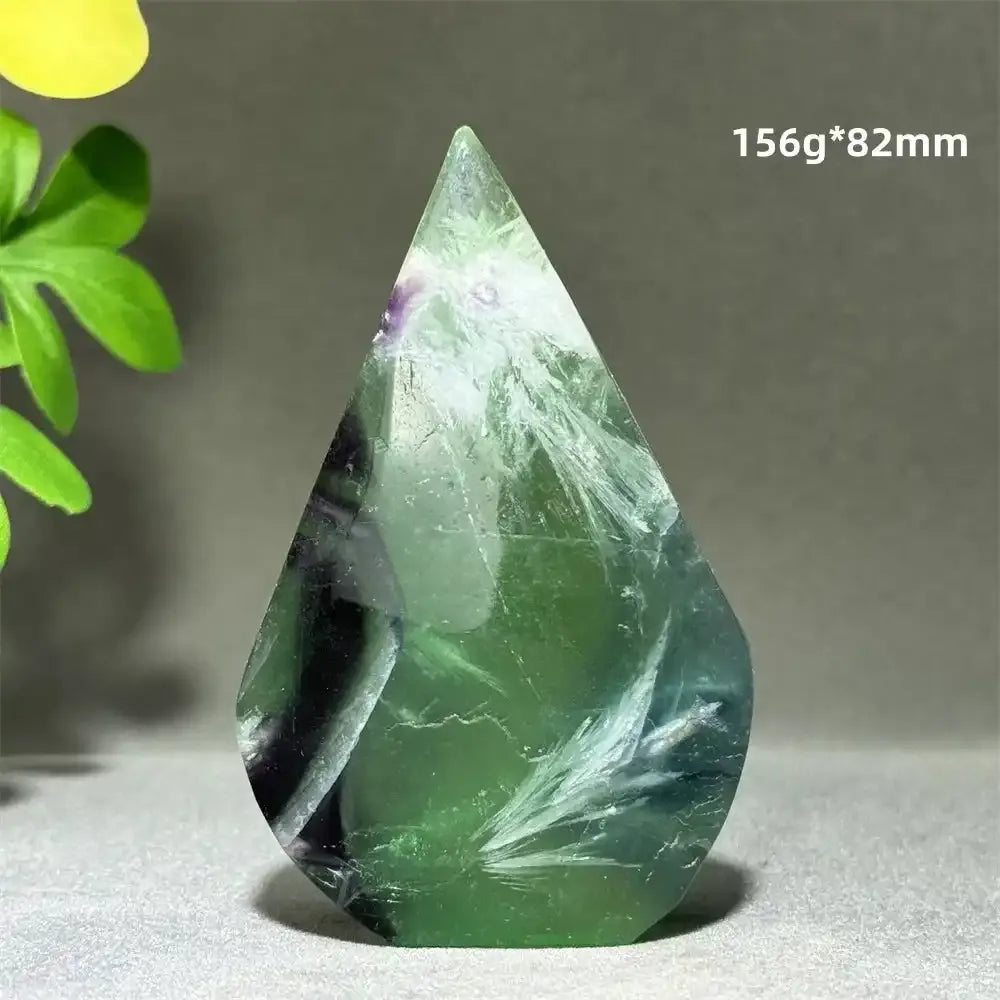 Feather Fluorite Torch Freeform